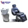 Cama de Champú Eléctrica para Salón de Peluquería, Uso Comercial, Base Integrada de Acero Inoxidable, Cama Reclinable para Lavado de Cabello, Silla de Champú