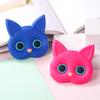 Pegamento suave 3D gato PVC pasador accesorios diy hecho a mano refrigerador ropa sombrero agujero zapatos accesorios parche