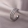 Anillo Europeo y Americano Transfronterizo de Diamante Completo para Mujer, Apertura de Circonita de Gama Alta de Nicho, Anillo Ajustable, No se Desvanece, Venta al por Mayor Versátil