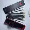 Conjunto de Lápis e Lápis de Cor Aquarelável Black Knight com 11 Peças para Pintura Acrílica, Pintura Guache e Pintura a Óleo