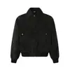 Yidao Vintage 2025 Invierno Nuevo Tendencia Retro Americana Chaqueta de Algodón Piel Sintética Lavada Desgastada Elegante Abrigo Biker