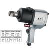 Llave de torsión neumática de impacto de doble martillo pistola de viento lightning DK-900