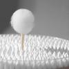 Hisopos de algodón de doble punta para maquillaje de oídos, tampones sanitarios desechables, cucharas pequeñas puntiagudas para oídos, hisopos de algodón