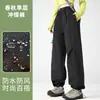 Pantalones de Senderismo Estilo Montaña para Mujer, Pantalones Cargo Impermeables de Colores Dopamina para Exteriores Primavera y Verano, Pantalones de Senderismo Casuales Holgados para Hombre 26