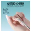 Lixa de Unha de Aço Inoxidável de Alto Brilho com Design de Ferradura de Ponta Dupla Chanfrada Estilo Russo Transfronteiriça para Remoção de Pele Morta e Ferramenta de Remoção de Unhas Pré-Manicure