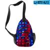 Matarratas Pioneer Color Arcoíris Bolso de Hombro Resistente al Desgaste Tela Oxford Bolso de Pecho para Niños Bolso Cruzado Suministro al por Mayor