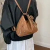 Mochila feminina de luxo leve, bolsa de ombro dupla de grande capacidade, novo modelo 2026, de mão, transversal, outono, simples, de ombro único, para o dia a dia