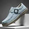 Zapatos de Mujer Transfronterizos de Amazon, Zapatos tipo Mamá de Suela Blanda para Primavera y Verano, Zapatos de Enfermera, Zapatos para Conducir, Zapatos Planos, Zapatos Cómodos para Mujer