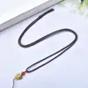 Cordón para colgante tejido a mano, cuerda especial para colgante de jade, cuerda de collar de jade y oro, ajustable para hombres y mujeres