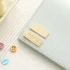 Etiqueta de Couro de Microfibra Desenho Animado, Etiqueta de Couro Estampada, Patch para Roupa, Etiqueta de Couro para Roupa de Boneca Pet DIY, Etiqueta de Urso com Rosto Sorridente