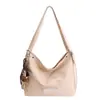 Bolsa de Axila de Luxo para Mulheres, Novo Modelo 2025, Design de Nicho, Bolsa de Ombro Transversal Original, Bolsa Tote Estilo Motociclista