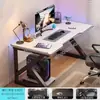 Escritorio de Computadora, Escritorio para Juegos de Escritorio en Casa y Silla, Escritorio Sencillo para Dormitorio, Banco de Trabajo, Escritorio de Estudio, Escritorio de Estudio para Estudiantes, Escritorio de Oficina