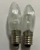 Directo de Fábrica E10 C6 LED burbuja de aceituna (1LED/2LED) burbuja de grano completo/burbuja de patrón de grano medio burbuja