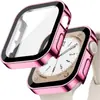 Adecuado para applewatch Funda Protectora de Película Borde Recto Funda para Reloj Funda para Apple Watch s9 Película Pieza Única s8 Funda Impermeable