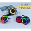 Alto-falante Bluetooth sem fio Amazon transfronteiriço portátil ao ar livre mini subwoofer liga de alumínio cartão metal pequeno estéreo