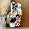 Luffy Es Adecuado para Apple 17Promax Dibujos Animados Lindo Iphone16Pro Lente Cubierta Completa 15 Dos en Uno