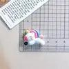 Acessórios de Resina de Unicórnio de Desenho Animado Atacado Acessórios DIY Materiais Artesanais Adesivos para Carros Elétricos Adesivos para Copos de Água Cola de Creme