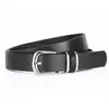 TEMU prata Pin Fivela Moda Simples Decorativo Cinto Feminino All-match Jeans Calças Casuais High-end Sense Belt Mulheres