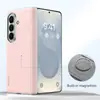 Funda magnética de carga inalámbrica adecuada para Samsung Z Fold 8 Ultra, cubierta protectora de cuero de lujo para Z Fold 7