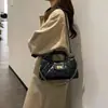 2026 Nuevo Bolso Cruzado de Cadena de Rejilla de Diamantes de Lujo Ligero de Nicho Bolso de Mujer Bolso de Hombro Versátil de Moda