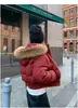 Escolha do Influenciador 2026 Inverno Novo Estilo Nicho Brilhante Strass Gótico Escuro Jaqueta de Algodão Quente para Mulheres