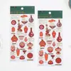 Tipetoys Estilo Chino Guka Serie Museo del Tesoro Chino Reliquias Culturales Rojas Pegatinas Doradas Adornos de Elementos Rojos