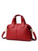 Bolso Boston Retro de Gran Capacidad Estilo Transfronterizo para Mujer, Versátil para Uso Diario, Nuevo Bolso de Mano de Color Sólido a la Moda, Bolso de Hombro, Bolso Cruzado