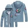 Comércio exterior europeu e americano jaqueta de tamanho grande com logotipo de carro jaqueta masculina com capuz uniforme de piloto de beisebol jaqueta atacado de fábrica