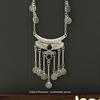 Nuevo collar con borlas redondas en forma de media luna estilo chinoiserie, estilo étnico, retro, elegante, estilo antiguo, versátil, nuevo collar para mujer