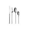 Vajilla de acero inoxidable de cintura pequeña transfronteriza de 4 piezas hotel cuchillo para bistec tenedor cuchara cuchara de postre cuchara de té caja de regalo de cuatro piezas