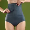 Comércio Transfronteiriço Mais Vendido Calça Modeladora de Cintura Alta com Botões Cinta Modeladora Calça para Afinar a Barriga Controle Abdominal Sem Costura Respirável Levanta Bumbum Calça Modeladora Corporal
