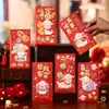 2027 Sobres Rojos Grandes de Dibujos Animados para el Festival de Primavera, Sobres Creativos Personalizados de Dinero de la Suerte de Año Nuevo al por Mayor, Edición Año del Dragón