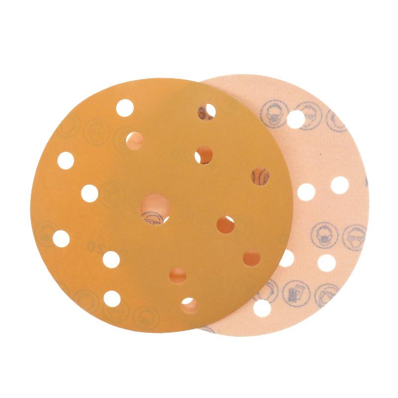背绒圆盘思达Y339黄砂6寸15孔320