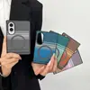 Adequado para Samsung Z Fold8 capa de celular magnética com sensação de pele arco-íris, zflip8 padrão de fibra de carbono capa protetora anti-queda Zf7