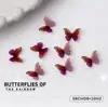 Arte de Uñas Lazo Pequeño 3D Colorido Mini Lámina de Resina Mariposa Pedrería Estilo Mixto Calcomanía para Uñas Decoración Paquete de Materiales con Pedrería