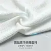 Camiseta de Otoño de Manga Larga Estilo Japonés de Moda para Hombre, Bloques de Color, Tejido Waffle Texturizado, Cuello Henley, Camiseta Casual Holgada