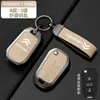 Estojo de chave Citroen C3xr Tianyi C5 Elysee C4L Sega C6 Versailles C5X chaveiro de concha metálica para carro para homens