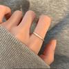 Anillo irregular femenino abertura ajustable nicho moda diseño estilo coreano minimalista estilo ins único pulsera nueva