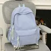 Mochila de Viaje para Mujer Ligera 2025 Nueva Cuadros Coreana Gran Capacidad Mochila Escolar para Niñas de Secundaria Estudiante de Preparatoria