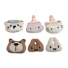 Novos Acessórios de Tecido Fofos de Coelho e Urso DIY para Roupas Infantis, Acessórios de Cabeça, Sapatos, Meias, Bolsas, Chapéus e Acessórios Venda por Atacado