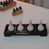 Olla de Aceite Esencial para Spa Tailandés Salón de Belleza Cerámica Hoja Botella de Aceite Esencial Aromaterapia Mezcla Dispensación Bandeja de Spa Set