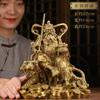 Estátua de Bronze de Zhao Gongming Montado em um Tigre, Estátua de Guerreiro de Bronze para Mesa de Casa ou Escritório