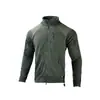 Chaqueta de Polar Han Ye para Deportes al Aire Libre con Cuello Alto, Chaqueta Táctica Cálida de Polar para Hombre, Forro de Chaqueta de Polar para Acampar