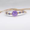 Ventas Directas de Fábrica Suministro Pulsera de Flores Secas Recuerdo Encaje Flor Real Estilo Bosque Regalo para Dama Estudiante Hecho a Mano