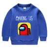 Suéter infantil de color liso para otoño e invierno, transfronterizo, estilo occidental, nuevo abrigo de invierno cálido acolchado de terciopelo para niños grandes