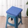 Cojín para silla de estudiante cojín de esponja banco taburete cuadrado Cuatro Estaciones fábrica de costura trabajo engrosado taburete para estar sentado mucho tiempo almohadilla para glúteos