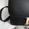 Bolsa de Couro Bovino com Padrão de Lagarto na Palma, Nova Bolsa Tendência Kangkang de Couro Genuíno com Fivela H, Bolsa de Comissária de Bordo, Bolsa Transversal Pequena Quadrada para Mulheres