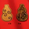 Pegatinas Creativas para Teléfono con Pan de Oro para Riqueza, Bendiciones de Princesa, Prosperidad Diaria, Fortuna, Buena Suerte y Amuleto de Seguridad Regalos