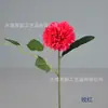 Flor Artificial Bola Crisantemo Tallo Único Bola de Flor de Seda Crisantemo Ping Pong Flor Artificial Venta Caliente Transfronteriza Decoración de Boda Arreglo Floral