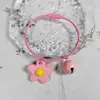 Colgante mochila creativa flor Hyuna cuerda de alambre llavero personalidad cadena de coche llavero joyería linda para mujer venta al por mayor